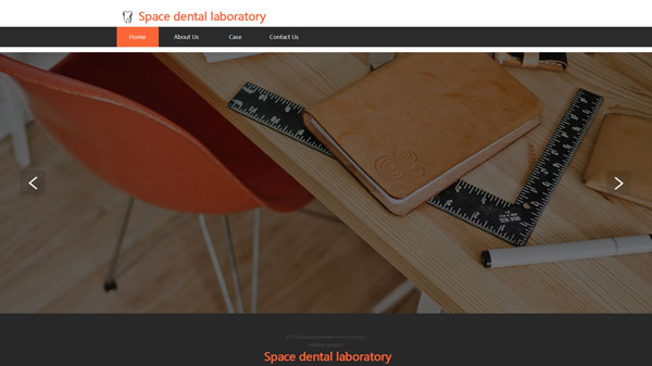 网站案例：Space dental laboratory